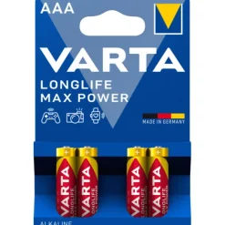 Varta Batteri Longlife Max Power AAA 4pk