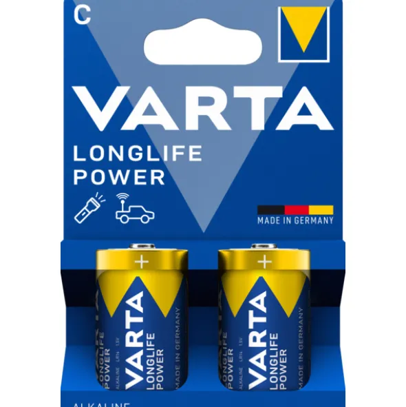 Varta Batteri Longlife Power LR14 C 2pk