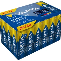 Varta Batteri Longlife Power AA 24pk Cube