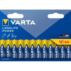 Varta Batteri Longlife Power LR06 AA 12pk