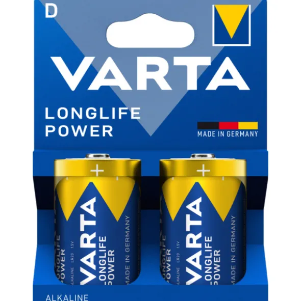 Varta Batteri Longlife Power D 2pk