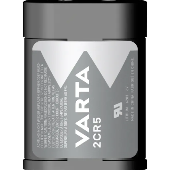 Varta Fotobatteri Litium 2CR5