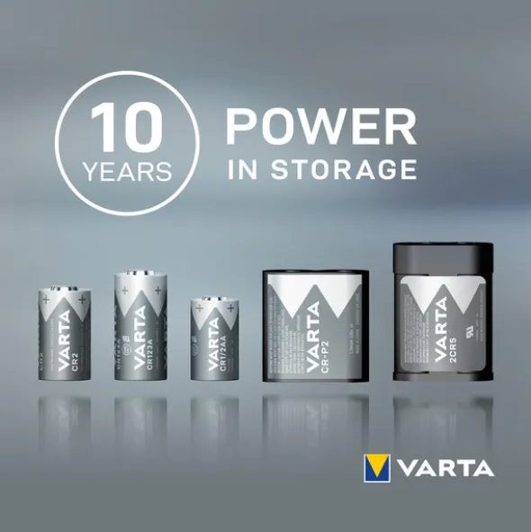 Varta Fotobatteri Litium 2CR5