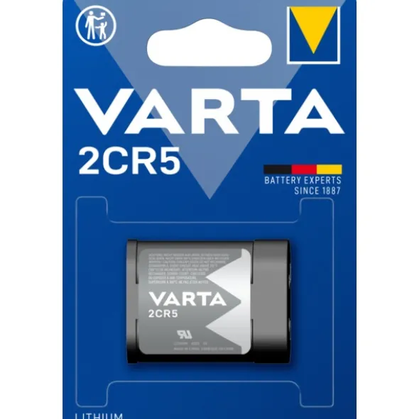Varta Fotobatteri Litium 2CR5