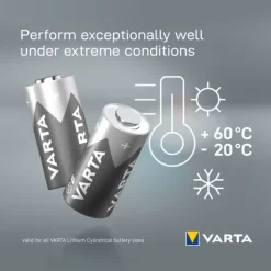 Varta Fotobatteri Litium 2CR5