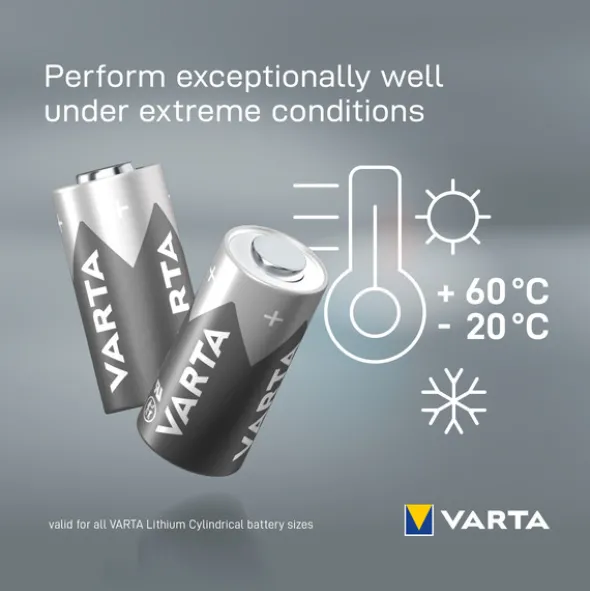 Varta Fotobatteri Litium 2CR5