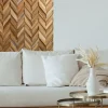 VEGGBEKLEDNING CHEVRON TEAK22760410