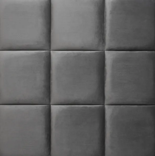 VEGGBEKLEDNING SQUARE GREY 20550102