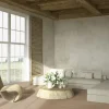 Virtuo 55 Rigid Acoustic Blomma Natural Herringbone Klikkvinyl