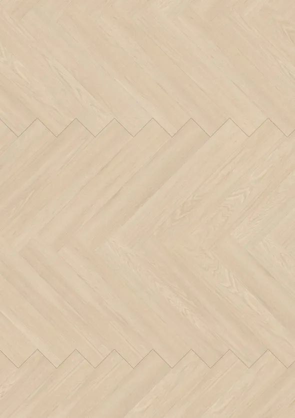 Virtuo 55 Rigid Acoustic Blomma Cream Herringbone Klikkvinyl