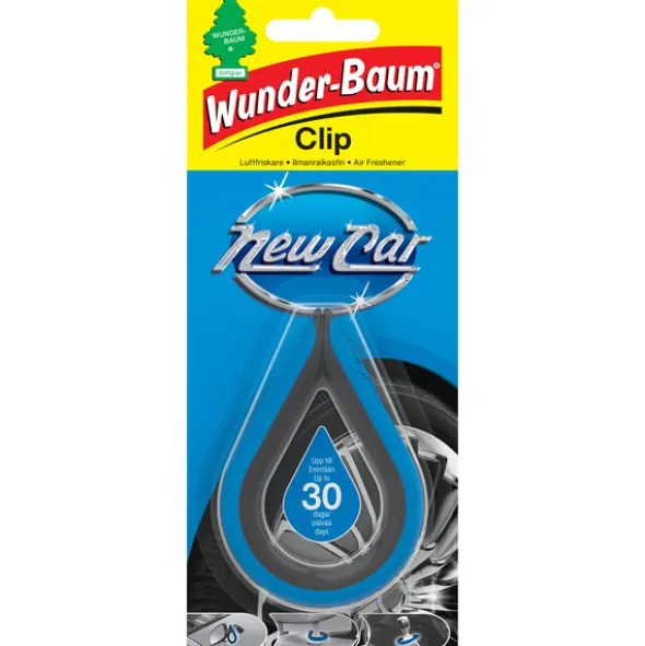 Wunderbaum Luftfrisker Klips - Ny Bil Lukt